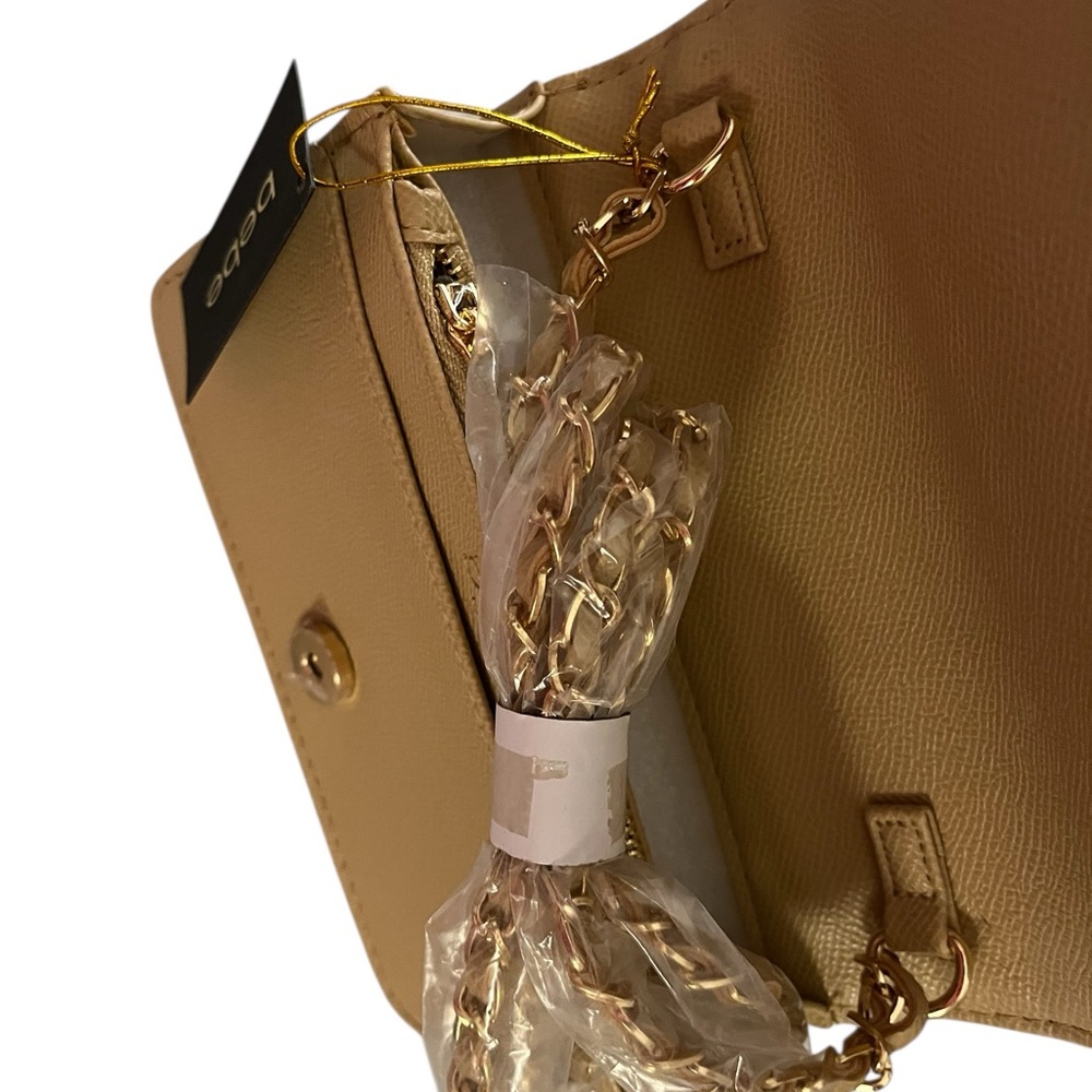 Bebe Bag with Gold Crossbody Chain - NWT - Picture 3 of 3